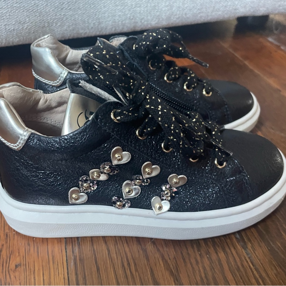 NeroGiardini Italian Leather Little Kids Shoes - Euro 26, US 9.5